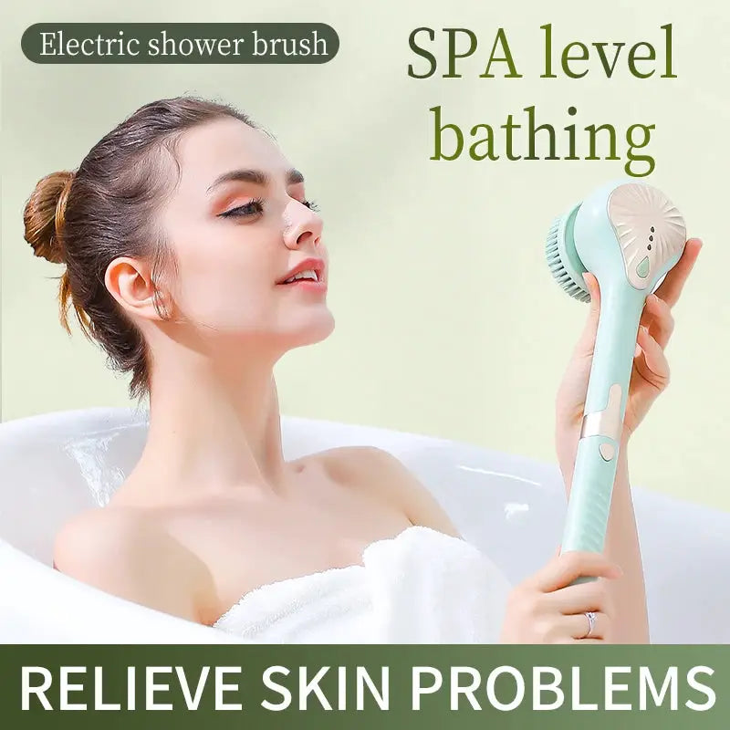 Electric Facial Cleansing Brush | Rechargeable USB | Detachable Heads