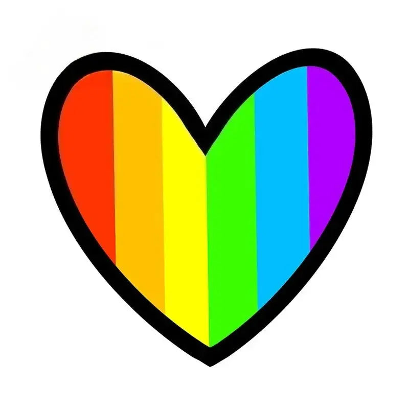 Pride Car Stickers Vinyl Decals Waterproof Scratch Resistant for Vehicles & Motorcycles - LGBTQ+ Friendly Vehicle Graphics from PriceLows™