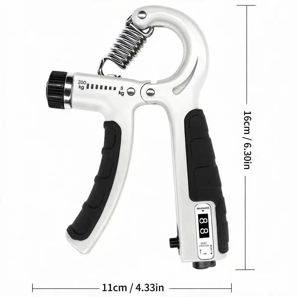 Mechanical Hand Gripper | Adjustable Counter | 5 To 200Kg Resistance