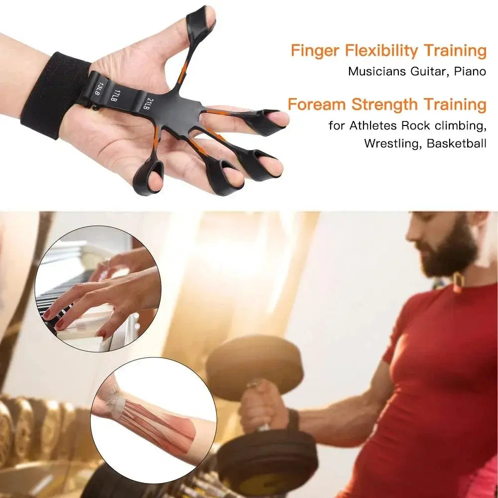 Hand Grip Strengthener | Adjustable Tension Control | Arm Wrist Rehab