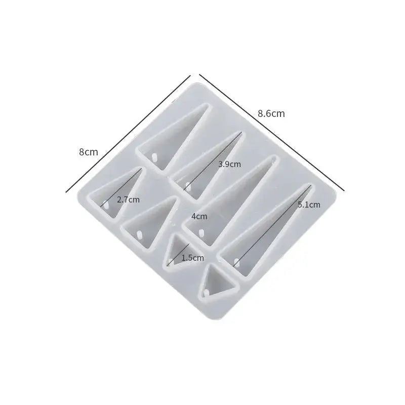 Geometric Silicone Mold | Epoxy Resin Casting | Jewelry Making Tool