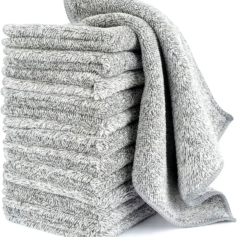Microfiber Cleaning Cloths | Absorbent | Stain-Removing | One Size