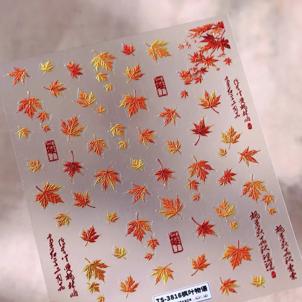 1pc Ocean Nail Art Stickers 5D Summer Starfish Seashell Nail Decals Decoration Y2K Embossed Nail Art Supplies Manicure Slider from PriceLows™