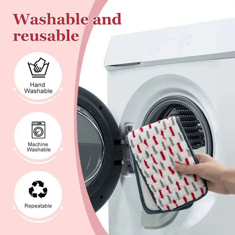 2pcs Mop Pads for Swiffer Power Reusable Refills Microfiber Pad Washable Pads Refill for Floor Cleaning for All Floor Surfaces from PriceLows™