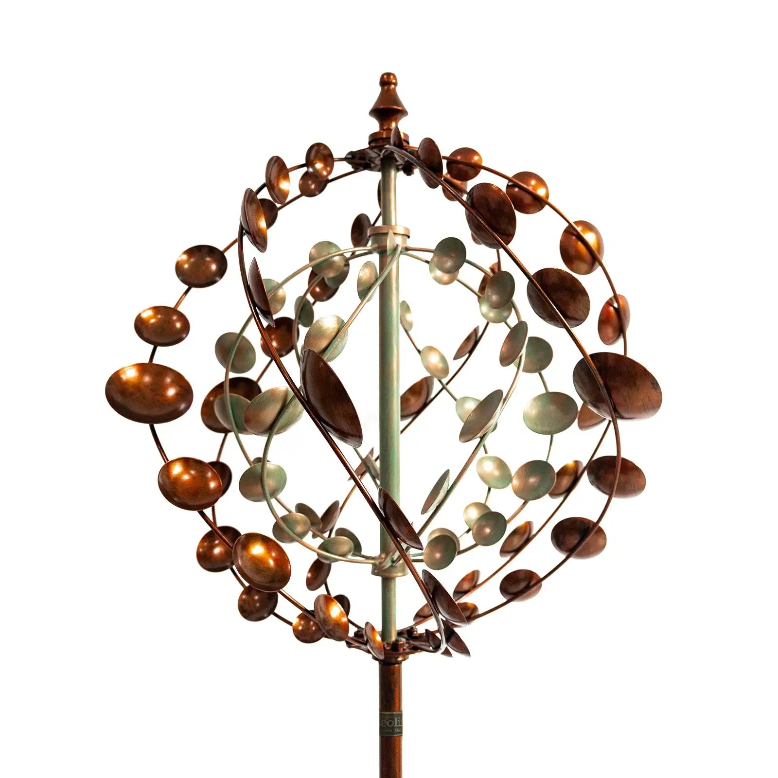 Wind Spinners Outdoor, 75" Large Metal Kinetic Wind Sculptures for Garden, 360 Degrees Swivel Yard Art with 2 Pcs Welcome Flag from PriceLows™