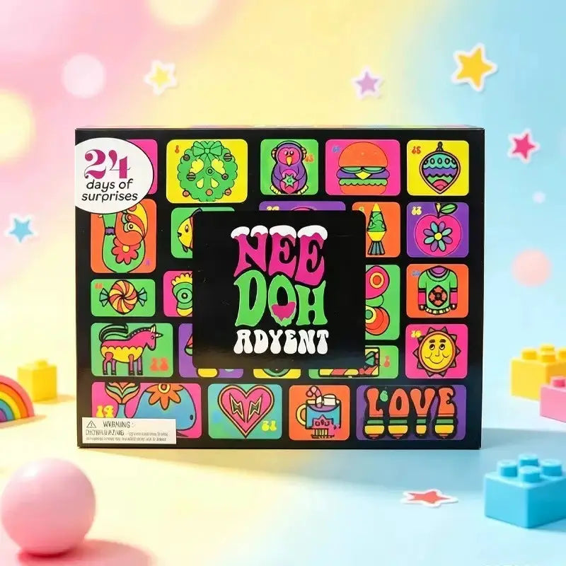 Squishy Christmas Advent Calendar | 24 Days | Food Grade Silicone