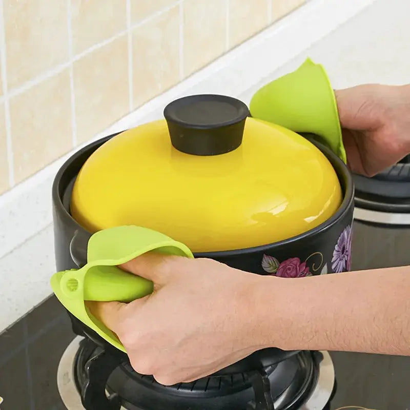 Silicone Oven Gloves | Heat Resistant | Thickened | One Size