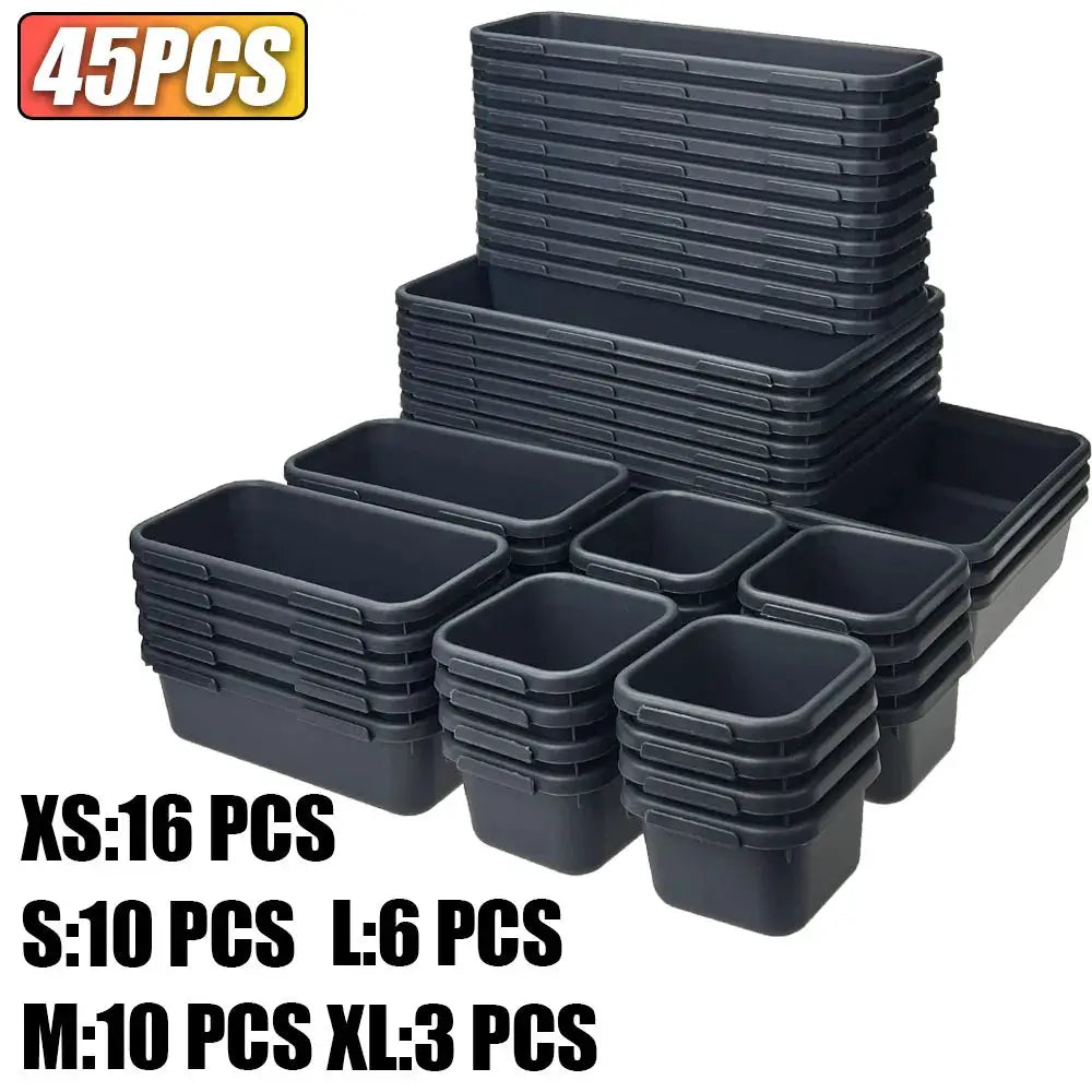 5 Sizes Tool Box Organizer Tray Divider Set Drawer Organizer Bin Garage Organization and Storage Toolbox Rolling Tool from PriceLows™