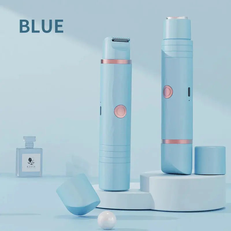2-In-1 Female Electric Shaver | Rechargeable | 4 Body Areas