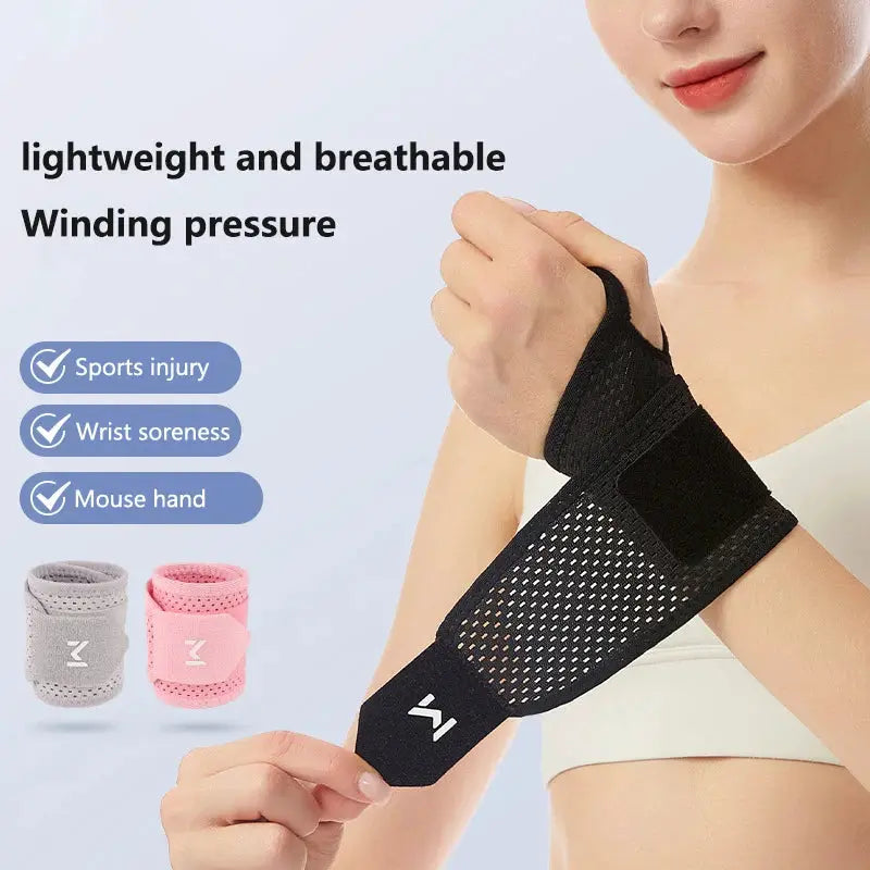 Breathable Wrist Support Brace | Adjustable Compression | Joint Pain Relief