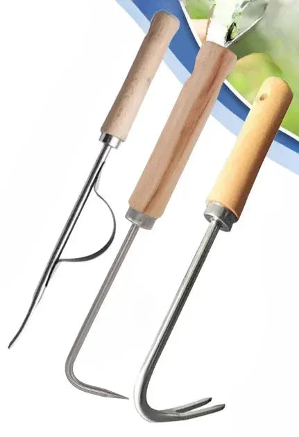 Stainless Steel Gardening Weeder | Manual Root Puller | Portable Hand Tool