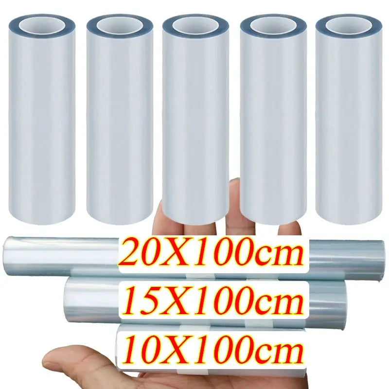 Car Bumper Paint Sticker Scratch Resistant Car Film Waterproof Car Protective Film Clear Paint Protection Film 10/15/20cm 1/2pcs from PriceLows™