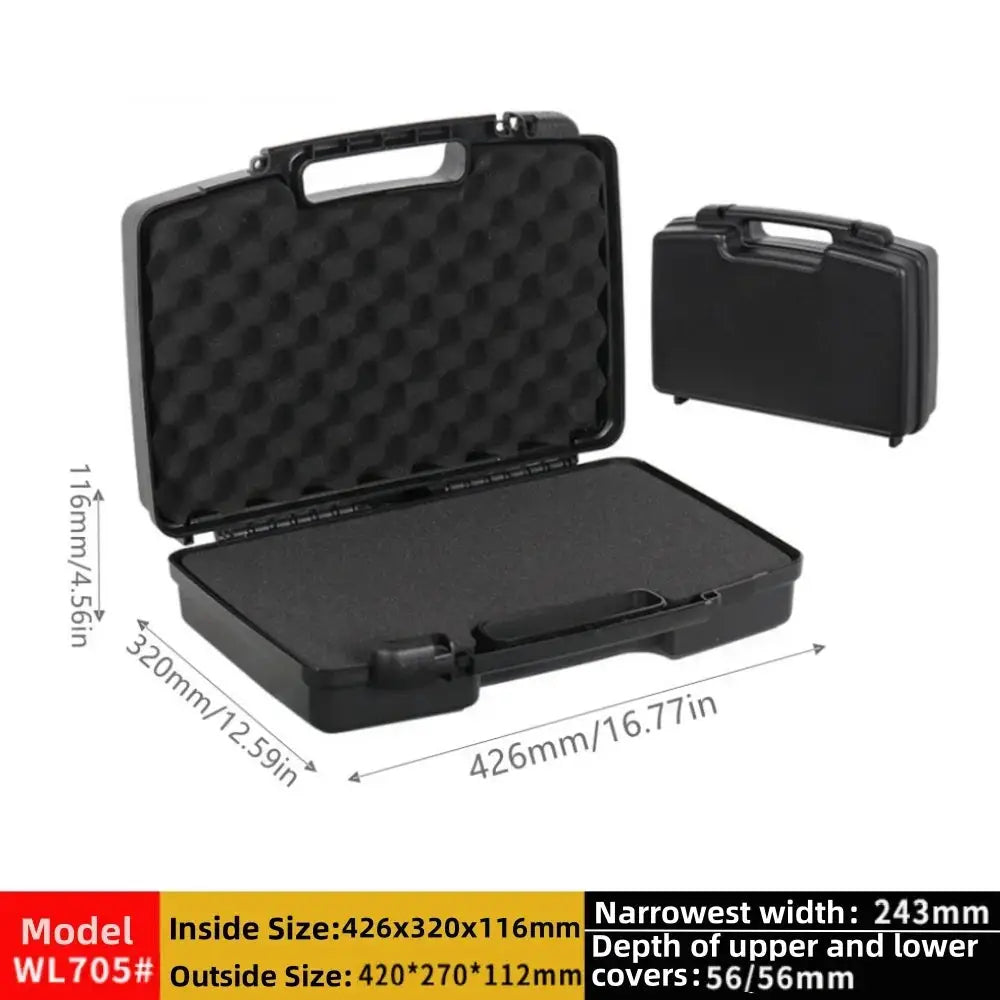 1PC Portable Multifunction Hardware Tool Box – Lightweight Plastic Storage Case for Instruments,Outdoor & Indoor Use from PriceLows™