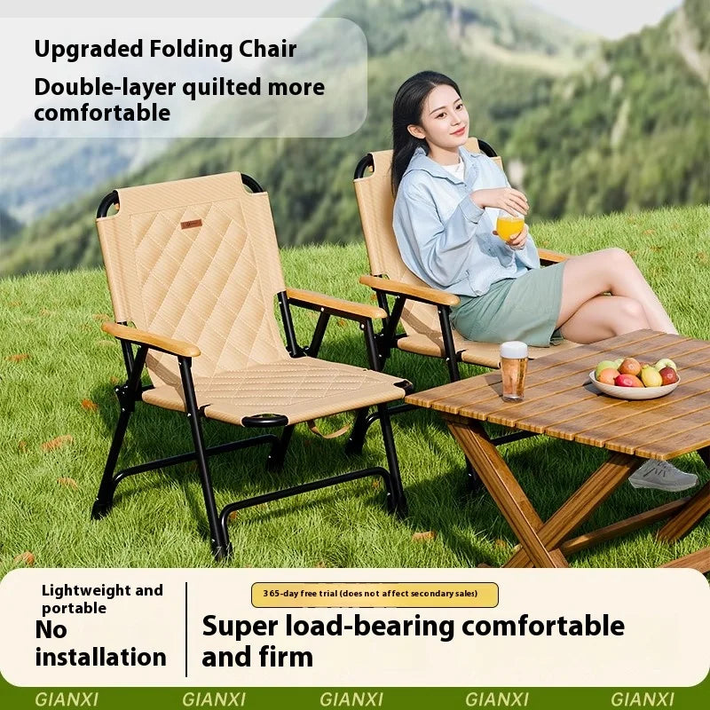 Outdoor Foldable Chair | Ultralight | Portable Beach Use | One Size