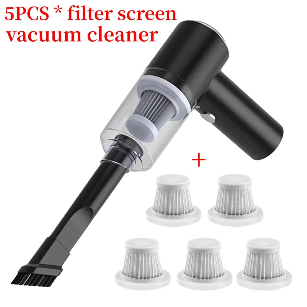 6000Pa Cordless Handheld Vacuum Cleaner 120W High Power Vacuum Cleaner Fully Automatic Power Cleaning Appliance for Home and Car from PriceLows™