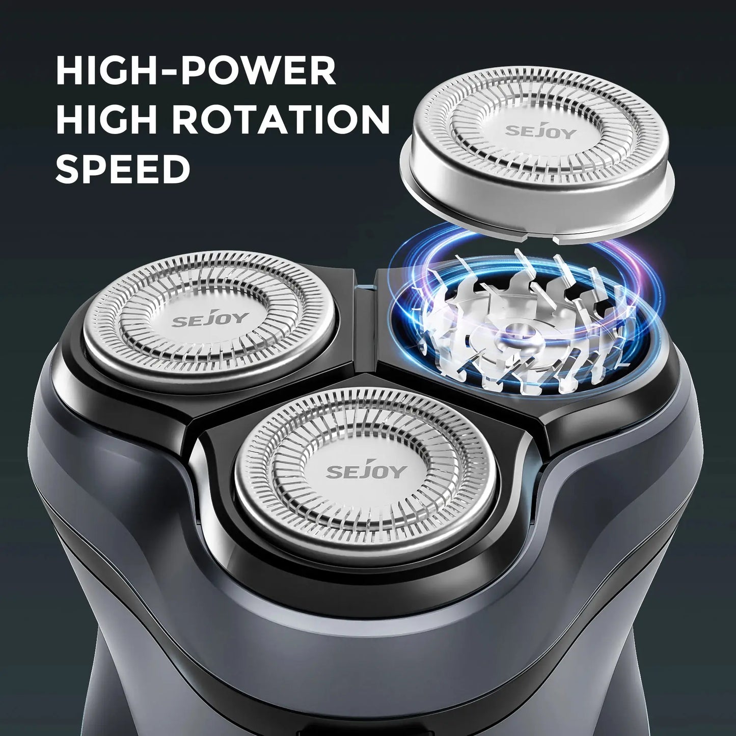 Men's Electric Shaver | 3D Floating Head | Wet And Dry Shaving | Rechargeable