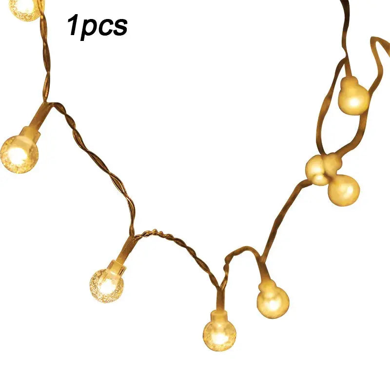 LED Light String – PVC Material, Christmas Decoration, Outdoor Camping Tent Canopy Light, Long Battery Life, Waterproof & Energy from PriceLows™