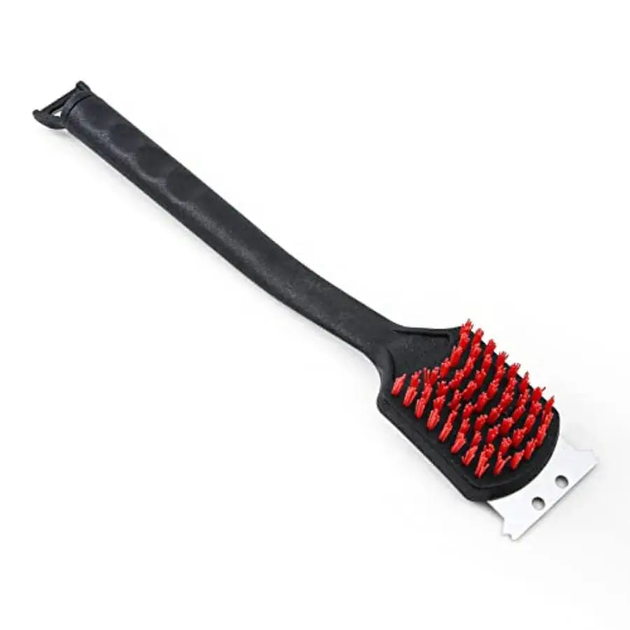 Grill Cleaning Brush | Nylon Bristles | Scraper and Bottle Opener | One Size