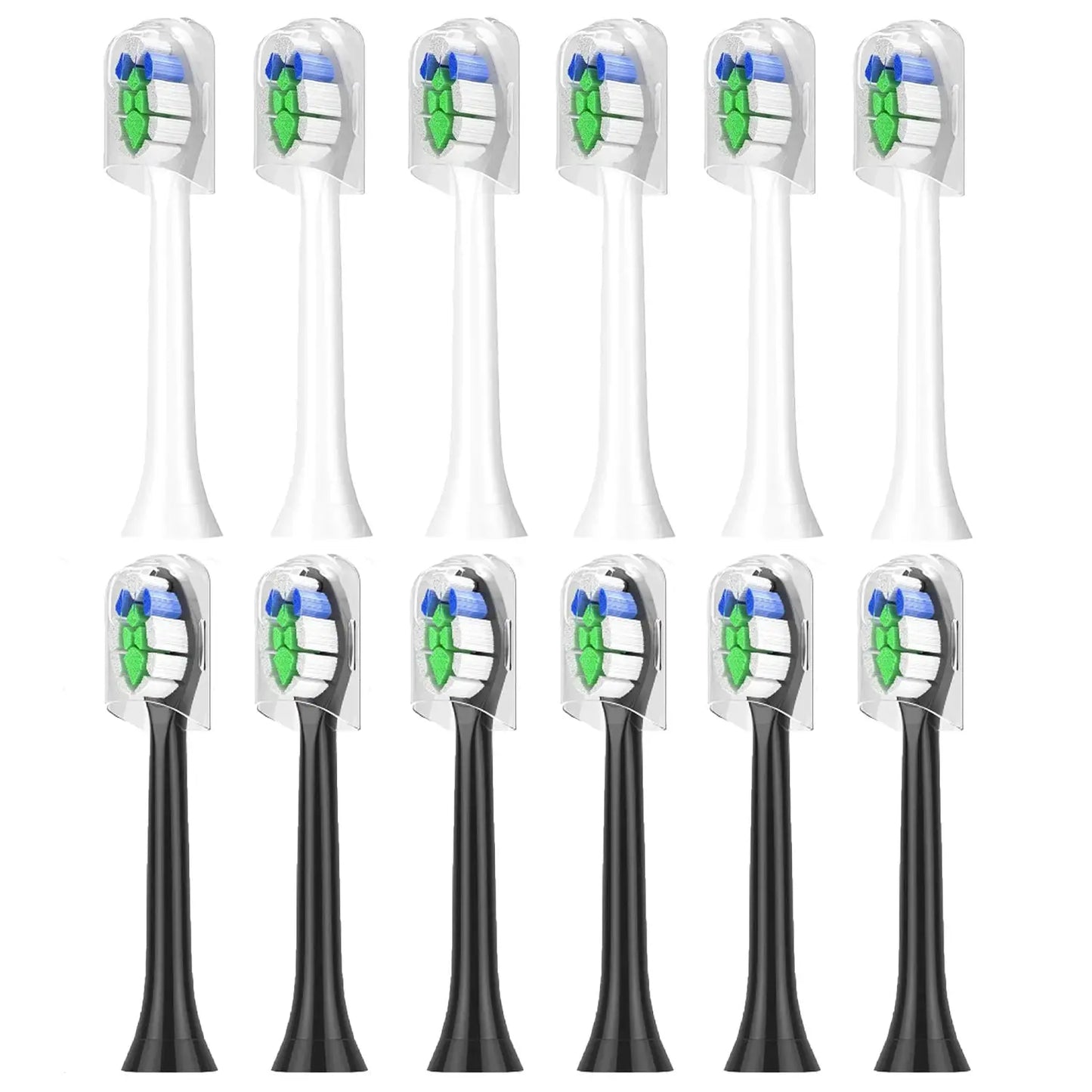 4/8/12/16 Pcs Replacement Toothbrush Heads Compatible with Philips Sonicare Electric Toothbrush Refills for 1100 2100 4100 5100 from PriceLows™