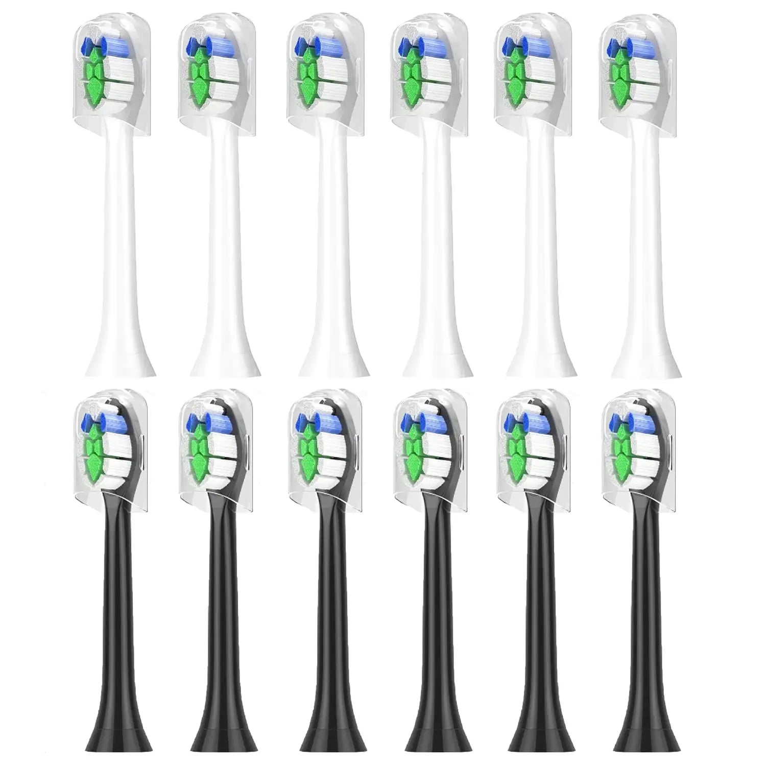 4/8/12/16 Pcs Replacement Toothbrush Heads Compatible with Philips Sonicare Electric Toothbrush Refills for 1100 2100 4100 5100 from PriceLows™