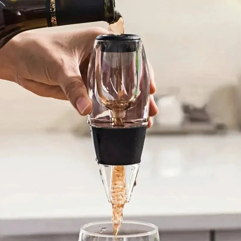Magic Rapid Wine Decanter, Unbreakable Plastic Aerator for Wine Lovers, Gift-Ready Promotional Accessory for Parties & Home Bars from PriceLows™