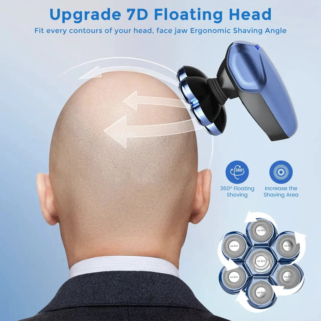 Electric Shaver | 6 In 1 Grooming Kit | Nose Hair Trimmer | Waterproof