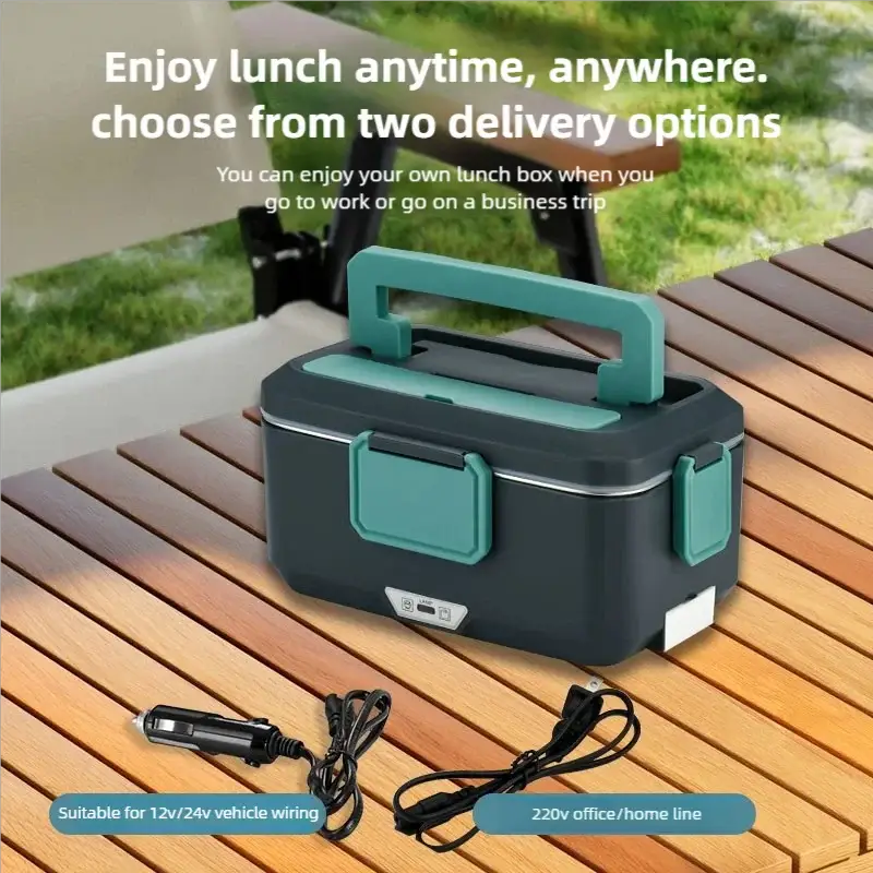 TINSOL New 3.5L Electric Lunch Box 90W Portable Food Heater Suitable for Car or Home Leak-proof Lunch Heating Microwave from PriceLows™