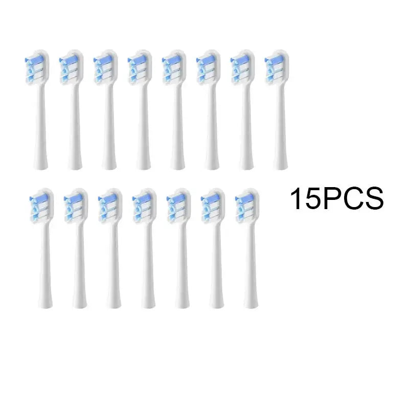 15pcs Brush Head Compatible with LaiFen LFTB01-P-A-S Sonic Electric Toothbrush Vacuum Packaging from PriceLows™