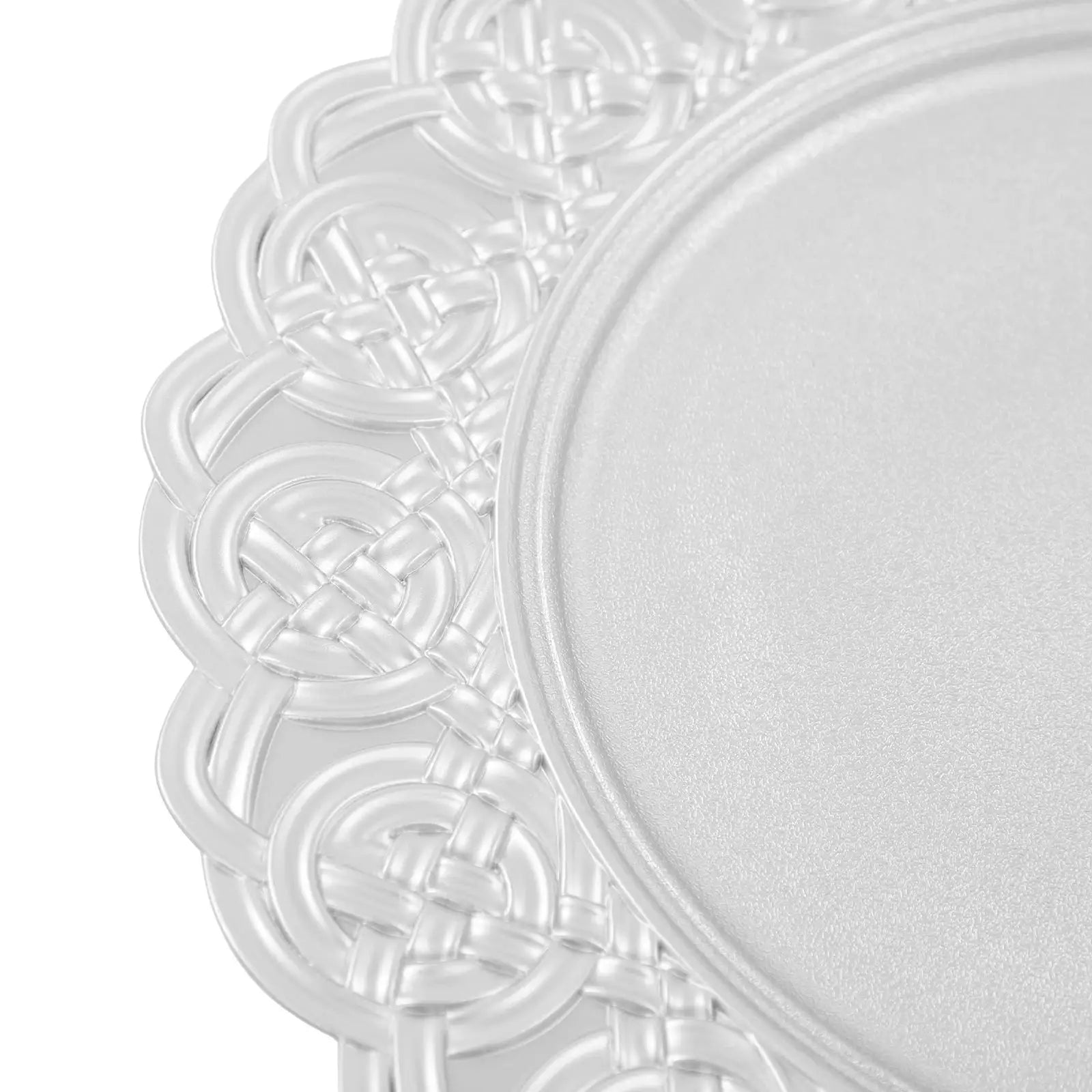 100pcs 13" Chargers Plate Round Gold Salad for Wedding Dinner Plate Decor Party Celebrations from PriceLows™