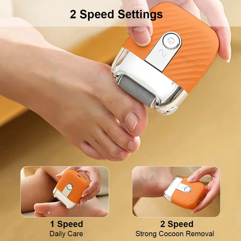 Electric Foot Grinder Mini Portable Foot Callus Remover USB Rechargeable Foot Exfoliation Predicure Grinding Dead Skin Remover from PriceLows™