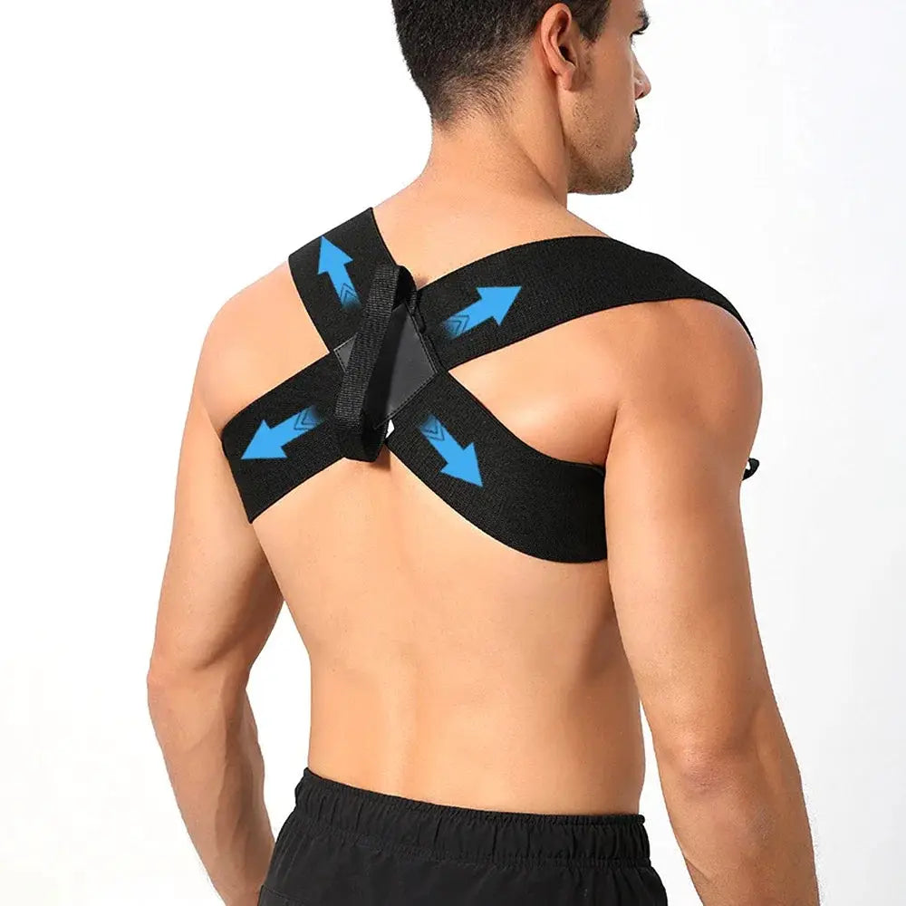 Back Brace | Adjustable Posture Support | For Women and Men
