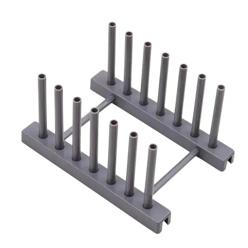 2 PCS Modern Design Dish Drainer Rack Kitchen Plates Holder Drying Organizer Plates Display Shelf Pot Lid Storage Stand Plate from PriceLows™