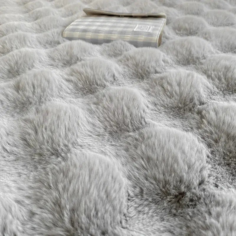Fitted Bed Sheet | Plush Winter Warm | Solid Color | Full To King