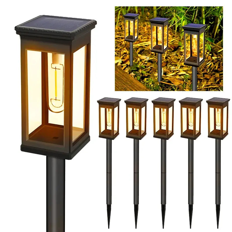 Waterproof LED Solar Lights for Garden Yard Driveway Automatic Pathway Lighting Outdoor Landscape Lighting Auto On/Off at Dusk from PriceLows™