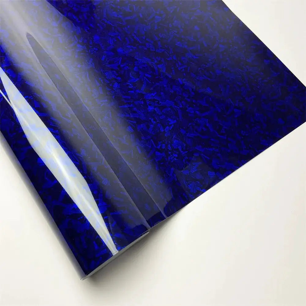 Forged Carbon Fiber Vinyl Wrap Auto Motorcycle Adhesive Vinyl Air Bubble Free Silver Blue Black Forged Carbon Car Wrapping Film from PriceLows™