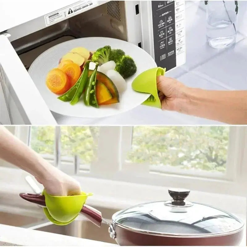 Silicone Oven Gloves | Heat Resistant | Easy to Clean | 2 Piece Set