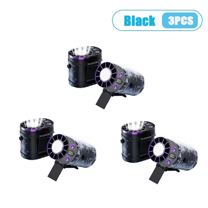 Waist Worn Portable Air Conditioner | 5W Low Power | Ice Pack Cooling | 1-3 Pack