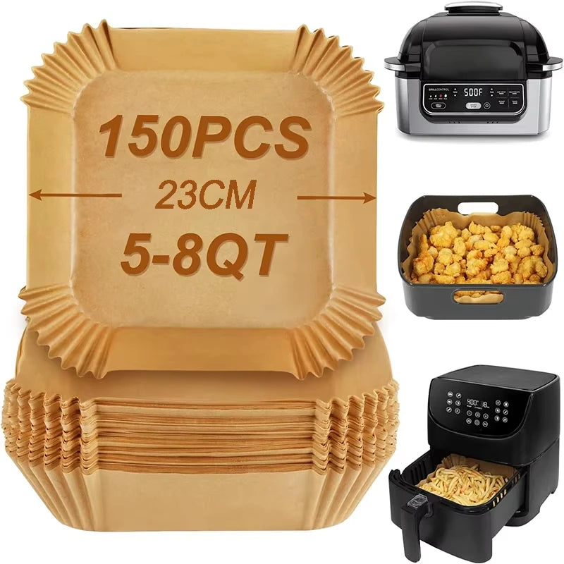 Air Fryer Liner | Compatible With Cosori Ninja Square Round | Parchment Paper