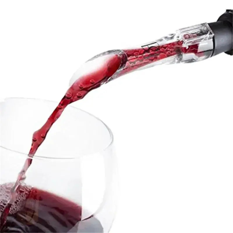 Acrylic Wine Aerator Pourer Premium Aerating Pourer Red Wine Decanter Cap Spout Stopper Bottle Mouth Dispenser Decanter Spout from PriceLows™