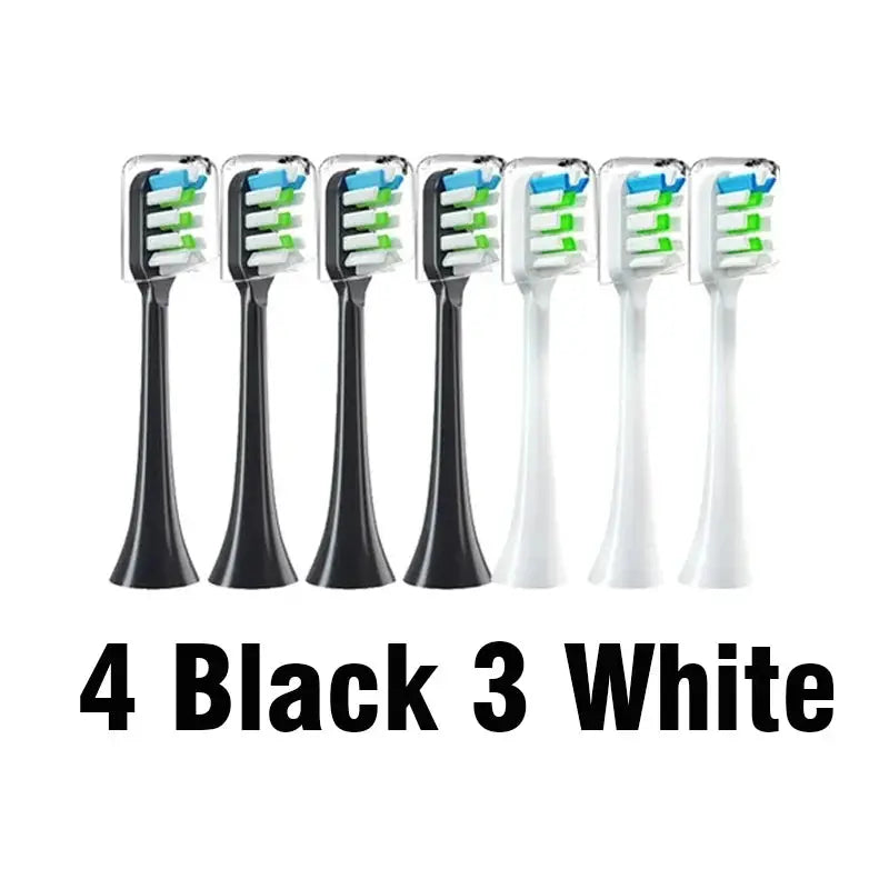 Sonic Electric Toothbrush Heads For Xiaomi SOOCAS X3 X5 X3U X1 V1 V2 SOOCARE Head Bristle Replacement Nozzles with Anti-dust Cap from PriceLows™
