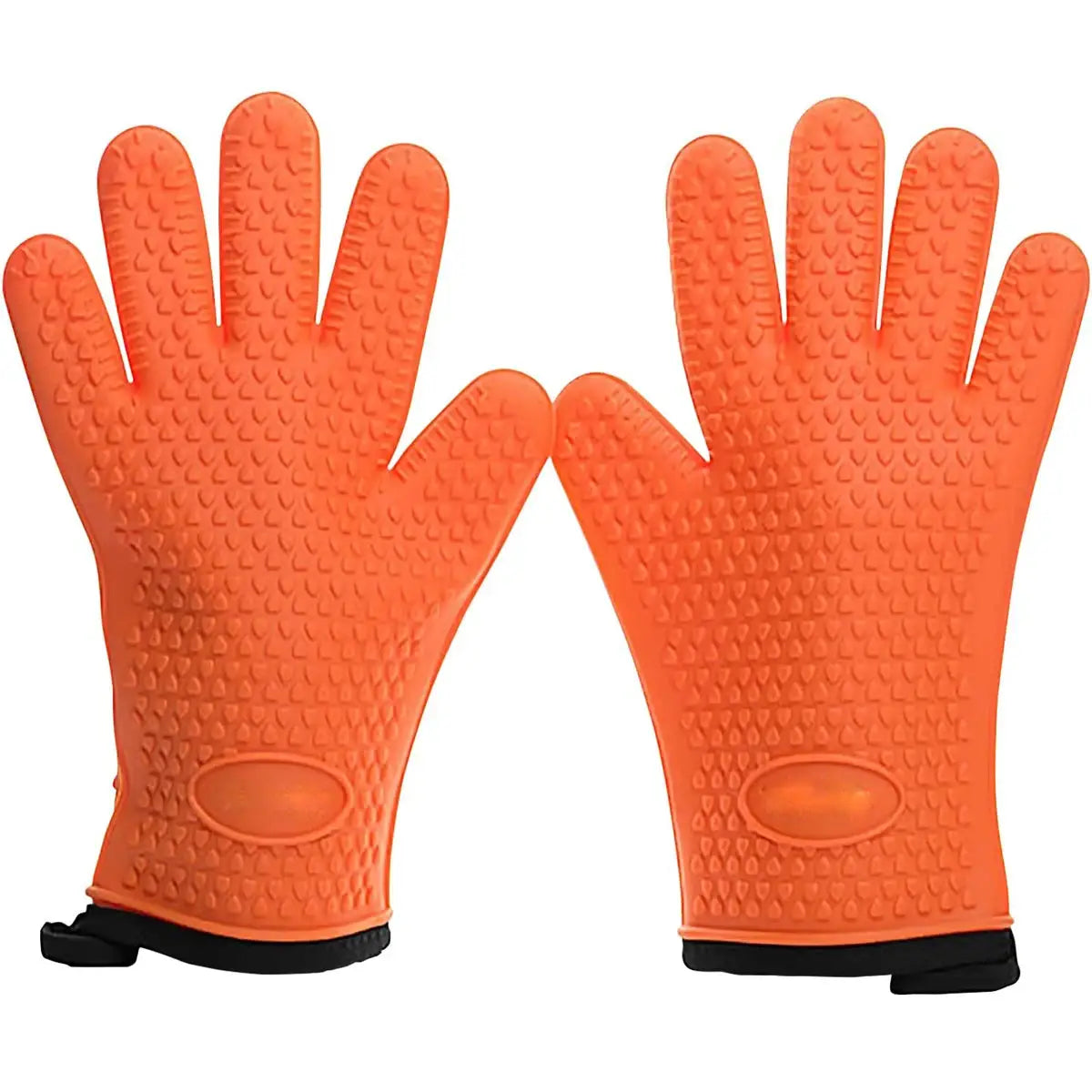 Silicone Oven Gloves | Extreme Heat Resistant | BBQ Grill Pit