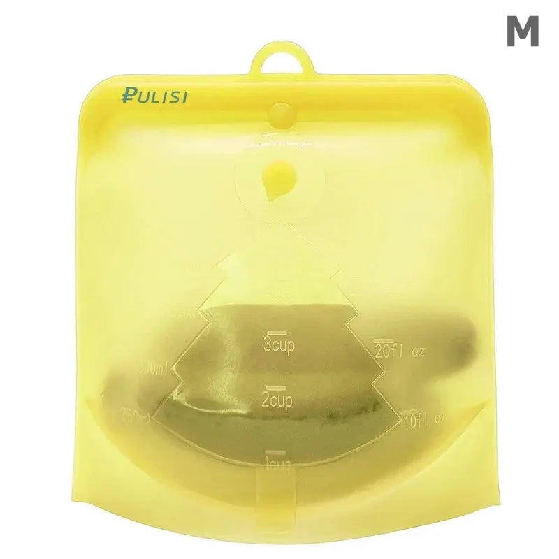 Reusable Silicone Bag | Capacities 500ml 1000ml 1500ml | Leakproof