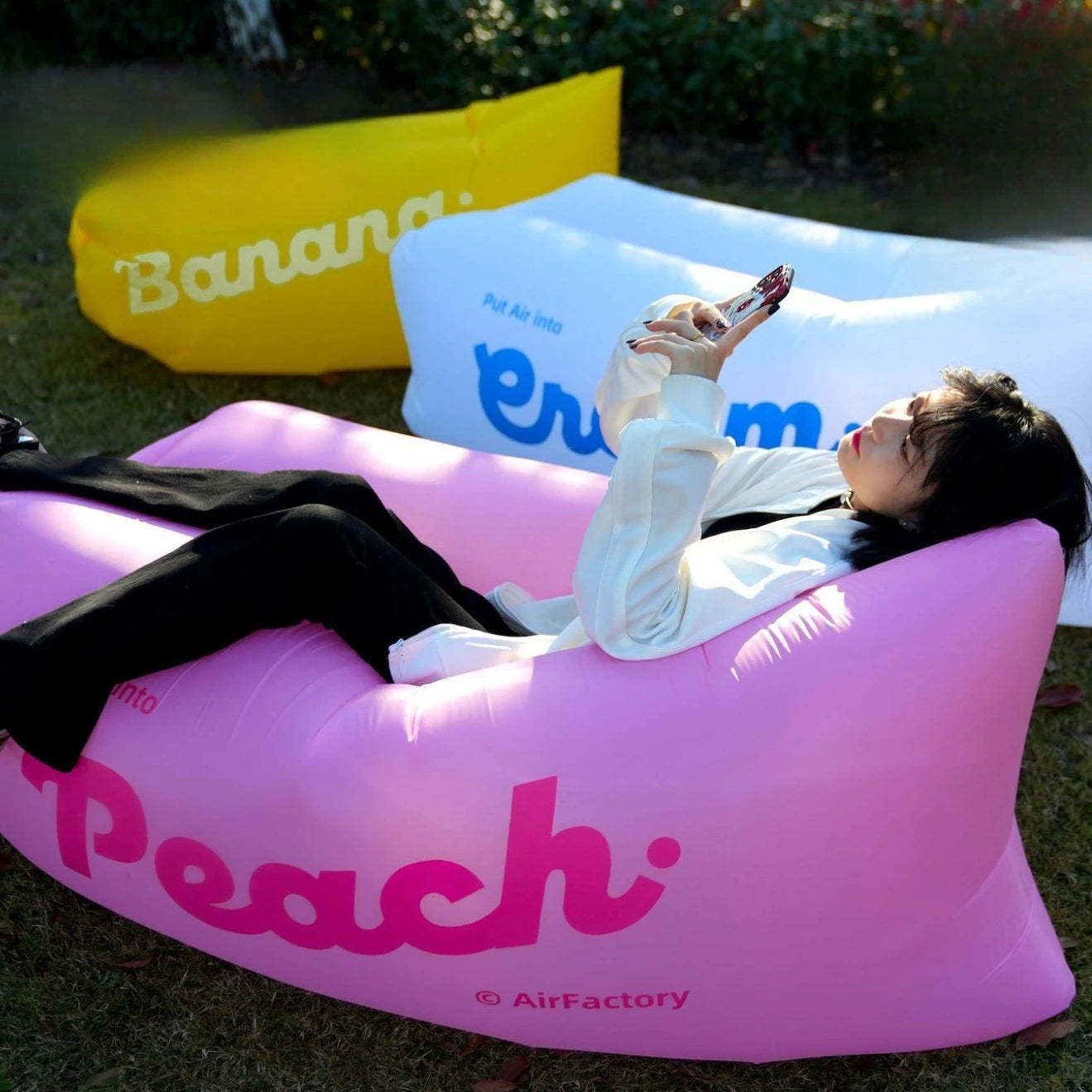 Outdoor Portable Inflatable Sofa | Foldable | One Seat