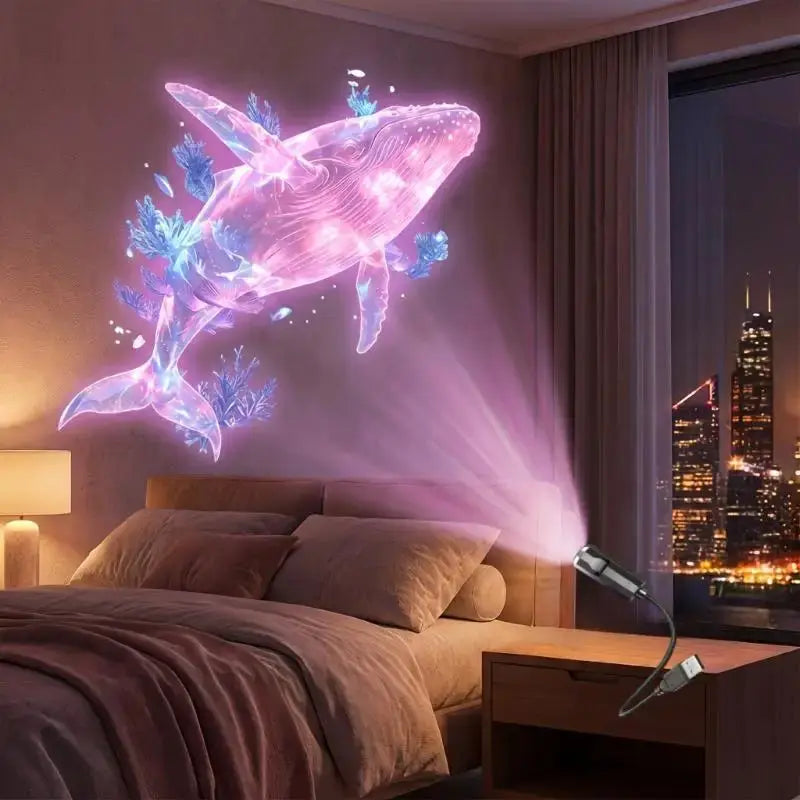 Ocean Projector Night Light | USB Powered | Replaceable Films