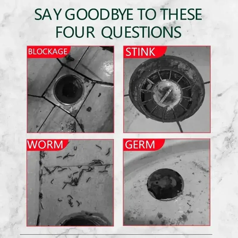 Floor Drain Deodorizer | Anti Odor Core | Sewer Pest Control | 2.6 Inch