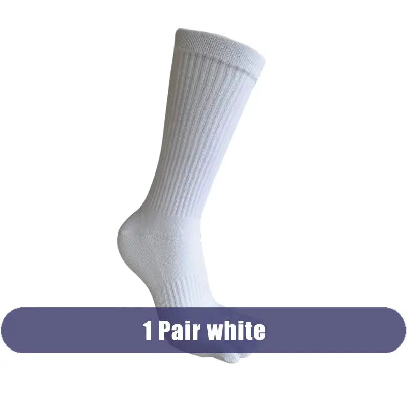 Compression Toe Socks | Cotton Blend | Crew Fit | Five Finger Design