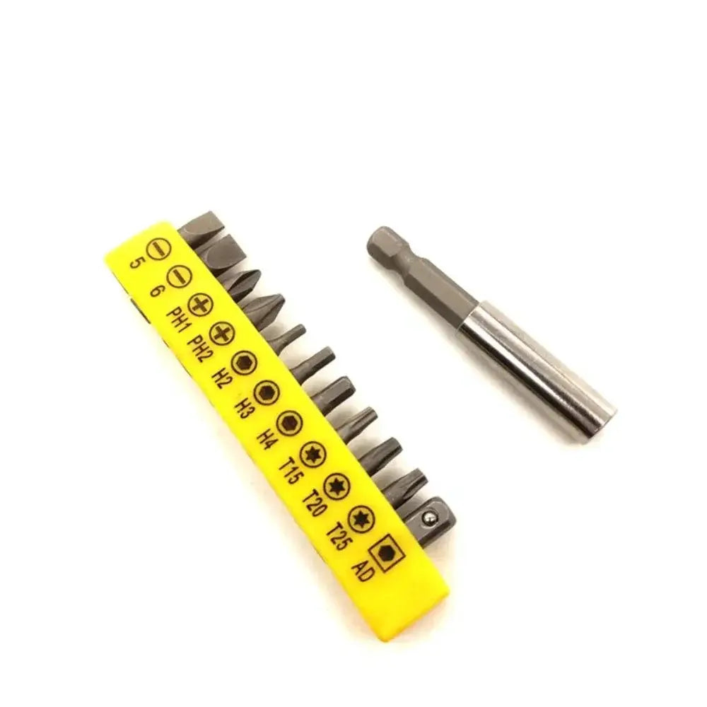 2/5/8/10/12/33Pcs Screwdriver Tamper Proof Security Bits 60mm Magnetic Extension Bit Holder Torx Hex Star Socket DIY Tools Set from PriceLows™