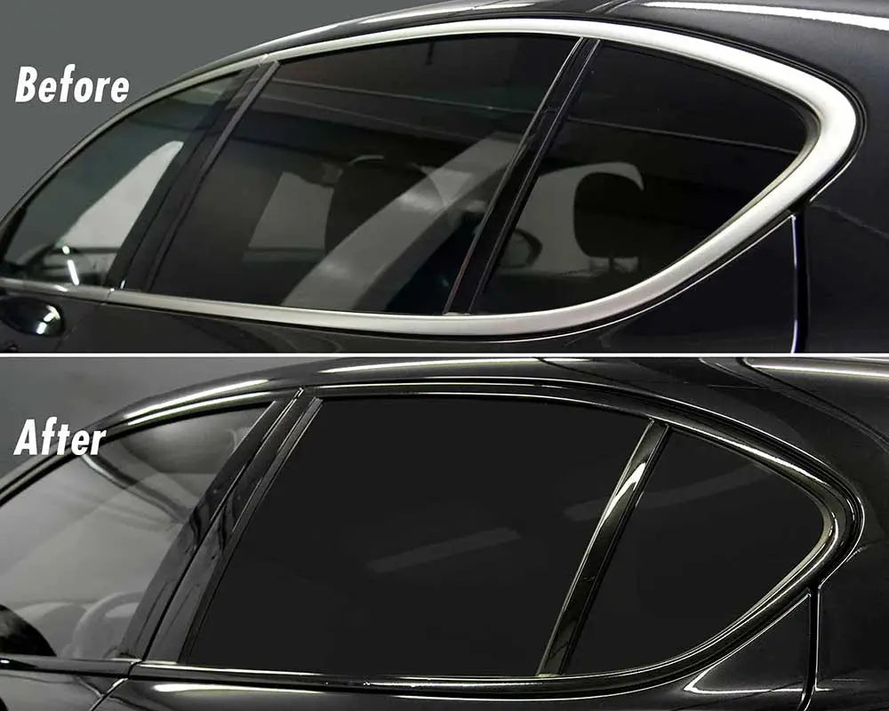 Car Stickers 3/5/7/10 cm Glossy Black Vinyl Wrap Stripe Adhesive Window Trim Film For Pillar Hood Roof Door from PriceLows™