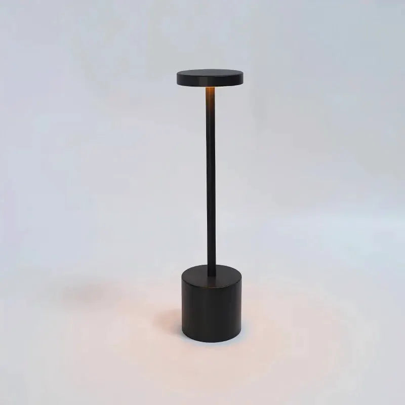 Classic Table Lamp USB Rechargeable Night Light Stepless Dimming Touch Desk Lamp 3 Colors Bedside Lamp Bar Hotel Decoration from PriceLows™