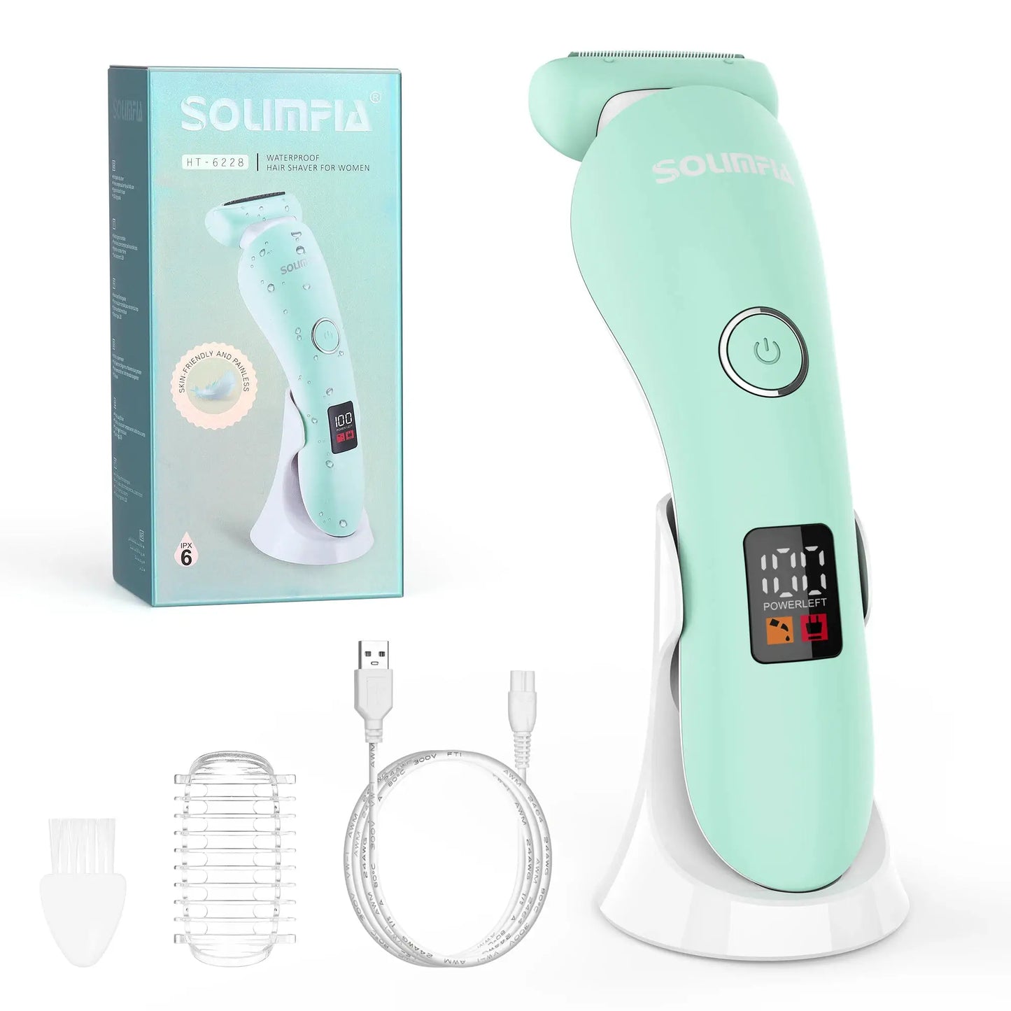2-in-1 Epilator | IPX7 Waterproof | 90 Minute Runtime | For Women